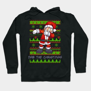 Christmas Dabbing Santa Claus - Dab Dance Slogan 1 Hoodie